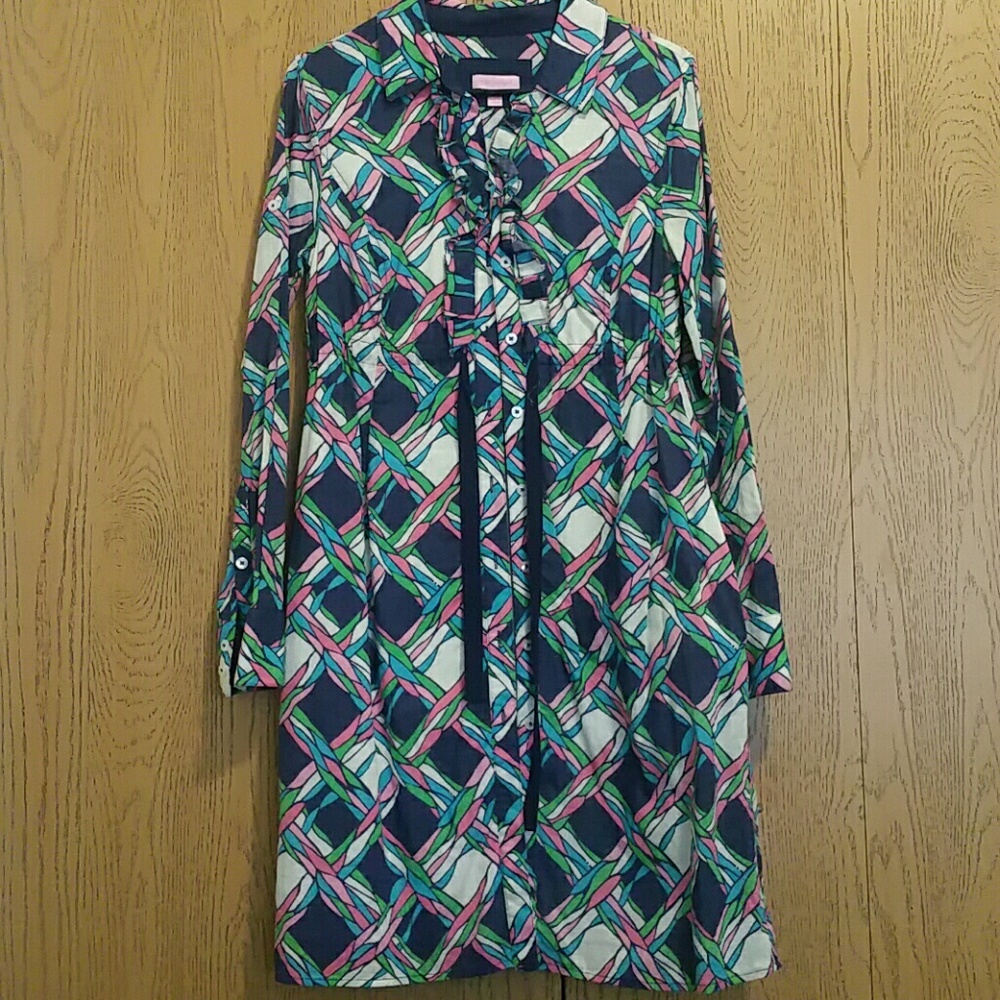 Vintage Lilly Pulitzer Printed Dress